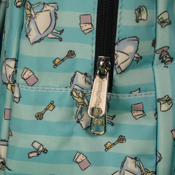 Loungefly Alice in Wonderland Backpack Heart Logo 2016 Pre‑Funko NWT main image 5
